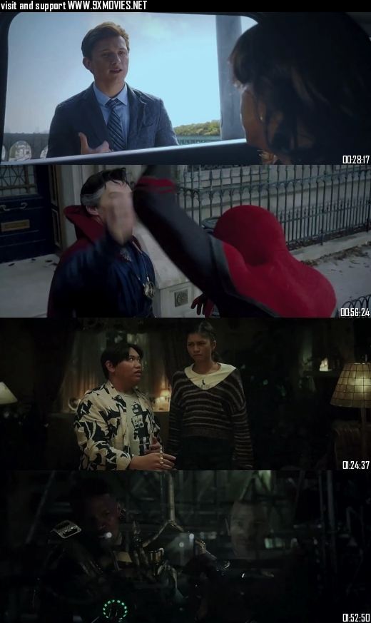 Spider-Man No Way Home 2021 Dual Audio Hindi 720p 480p HDTC [1.2GB 450MB]