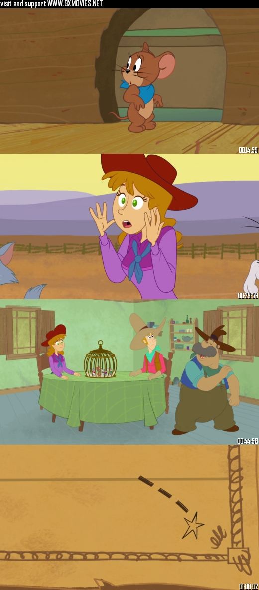 Tom and Jerry Cowboy Up 2022 English 720p 480p WEB-DL 650MB 250MB ESubs
