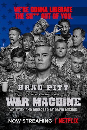 War Machine 2017 Dual Audio Hindi 720p 480p WEBRip [999MB 350MB]