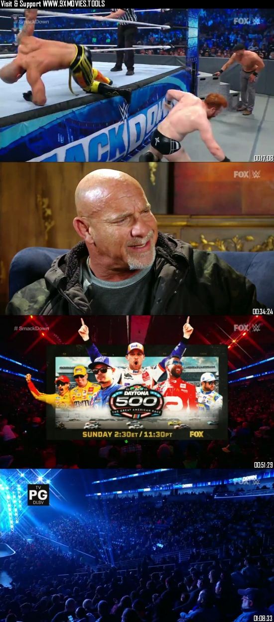 WWE Friday Night Smackdown 18 February 2022 HDTV 720p 480p [700MB 300MB]