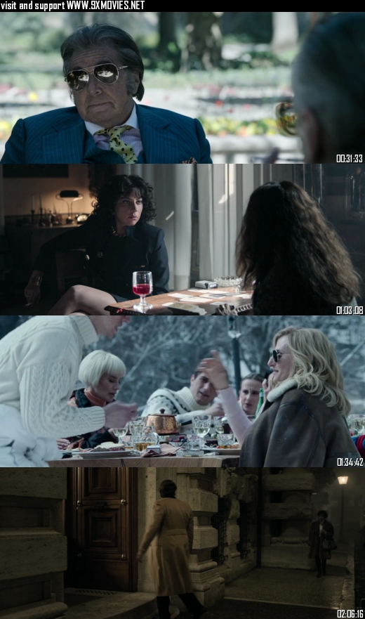 House of Gucci 2021 English 720p 480p WEB-DL [1.1GB 450MB] ESubs