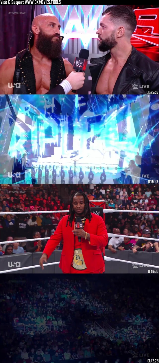 WWE Monday Night Raw 21 February 2022 HDTV 720p 480p [1GB 550MB]