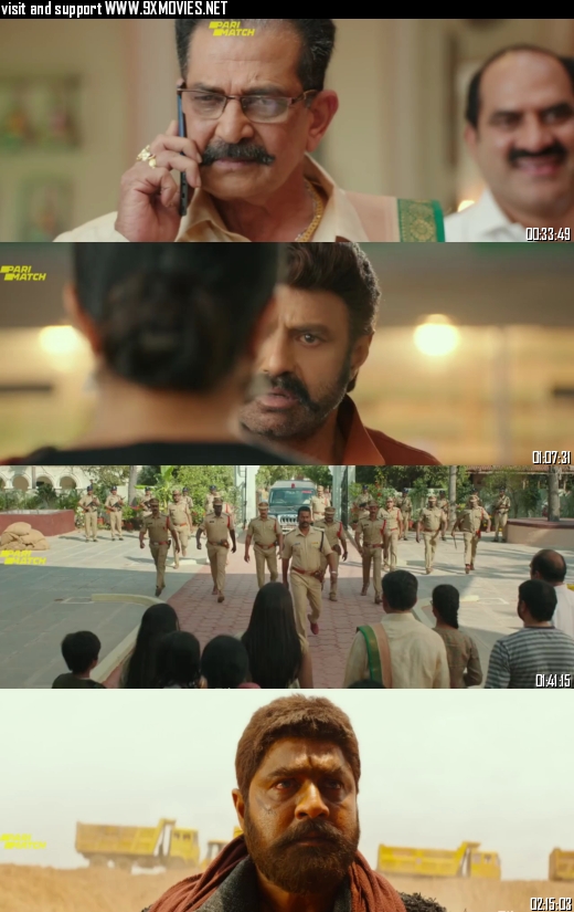 Akhanda 2021 Hindi Fan Dubbed 720p 480p WEB-DL [1.3GB 500MB]