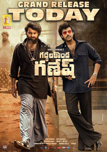 Gaddalakonda Ganesh 2019 UNCUT Dual Audio Hindi 720p 480p WEB-DL [1.4GB 500MB]