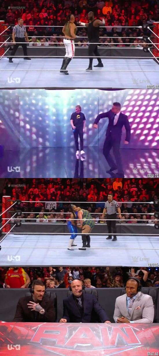 WWE Monday Night Raw 14 March 2022 HDTV 720p 480p [1.1GB 550MB]