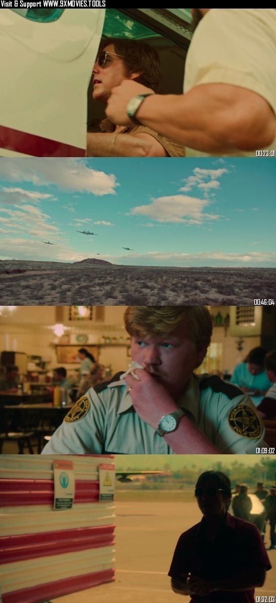 American Made 2017 Dual Audio Hindi 720p 480p BluRay [1GB 350MB]