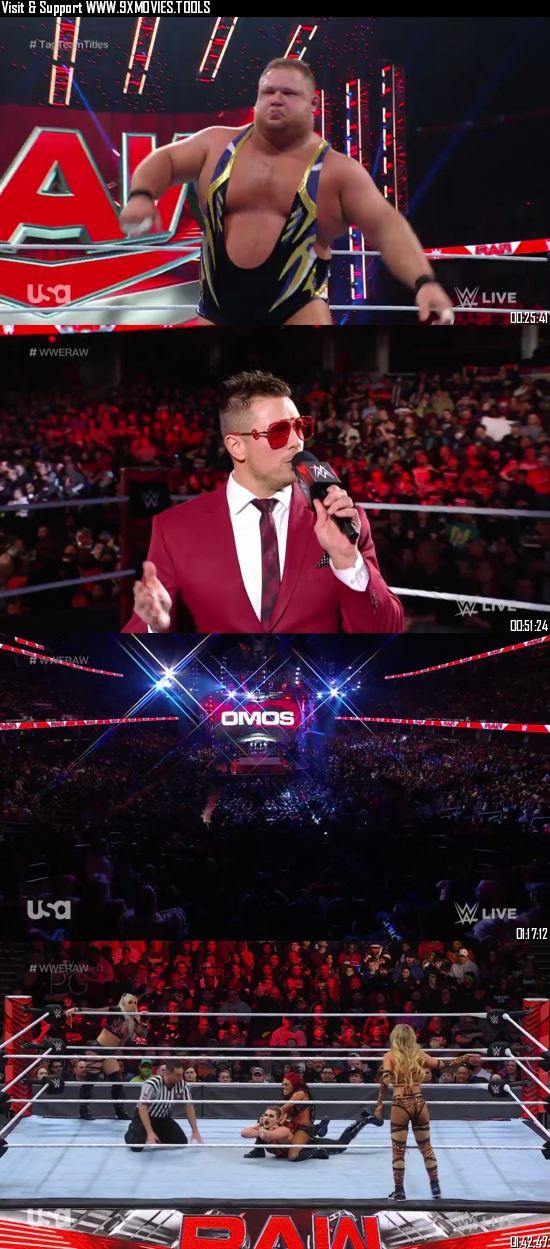 WWE Monday Night Raw 07 March 2022 HDTV 720p 480p [1.1GB 550MB]
