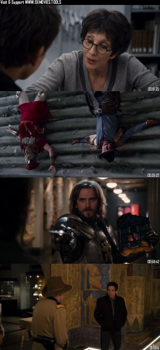 Night At The Museum Secret Of The Tomb 2014 Dual Audio Hindi 720p 480p BluRay [800MB 300MB]