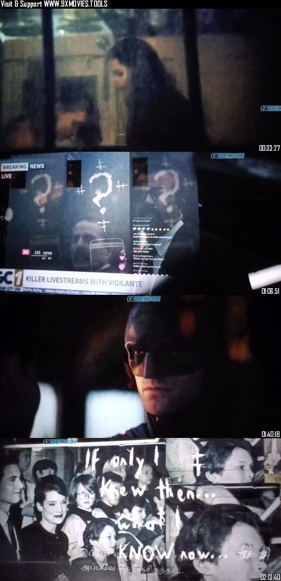 The Batman 2022 Dual Audio Hindi 720p 480p HDCAM [1.4GB 550MB]