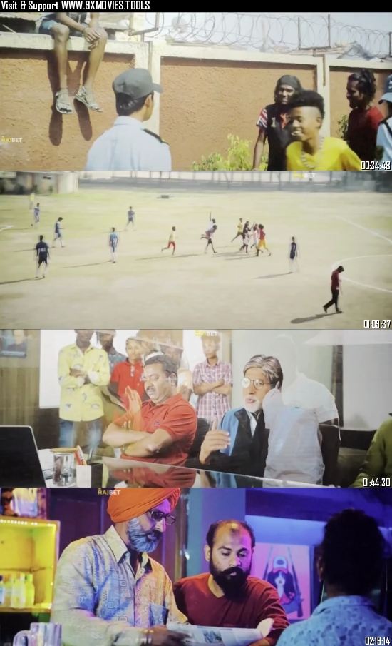 Jhund 2022 Hindi 720p 480p pDVDRip [1.3GB 550MB]