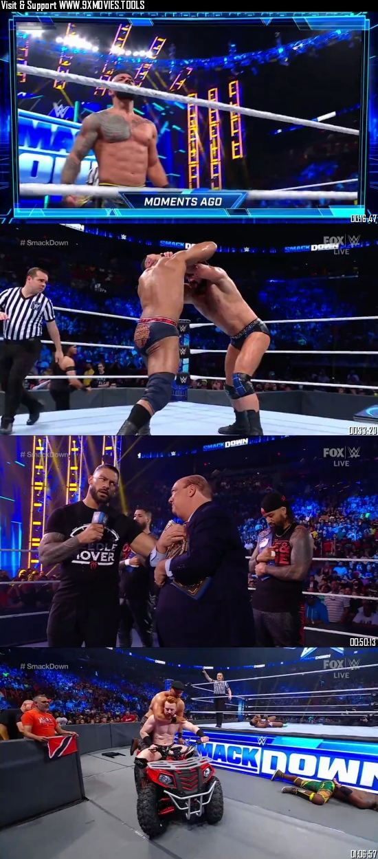 WWE Friday Night Smackdown 04 March 2022 HDTV 720p 480p [650MB 300MB]