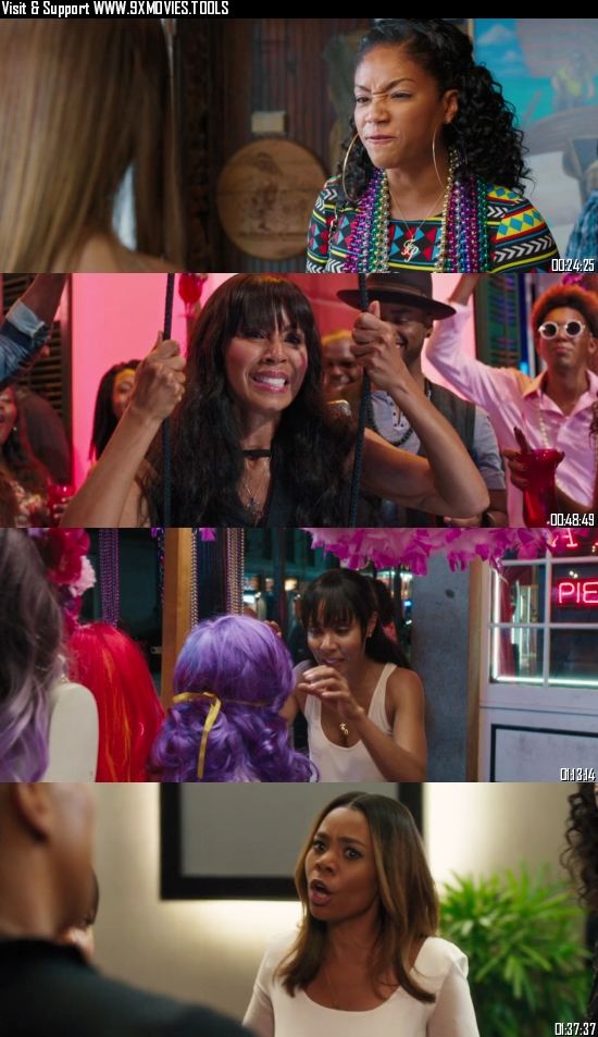 Girls Trip 2017 Dual Audio Hindi 720p 480p BluRay [1GB 350MB]