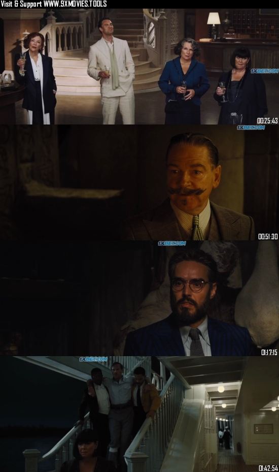 Death On The Nile 2022 Dual Audio Hindi (Cleaned) 720p 480p BluRay [1GB 400MB]