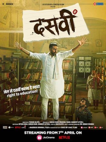 Dasvi 2022 Hindi 720p 480p WEB-DL [950MB 350MB]