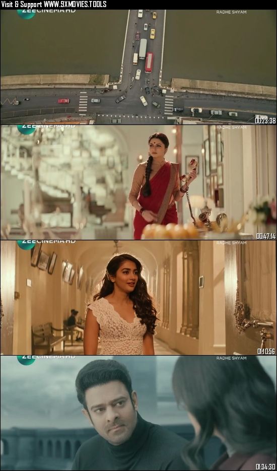 Radhe Shyam 2022 Hindi 720p 480p HDTV [900MB 350MB]