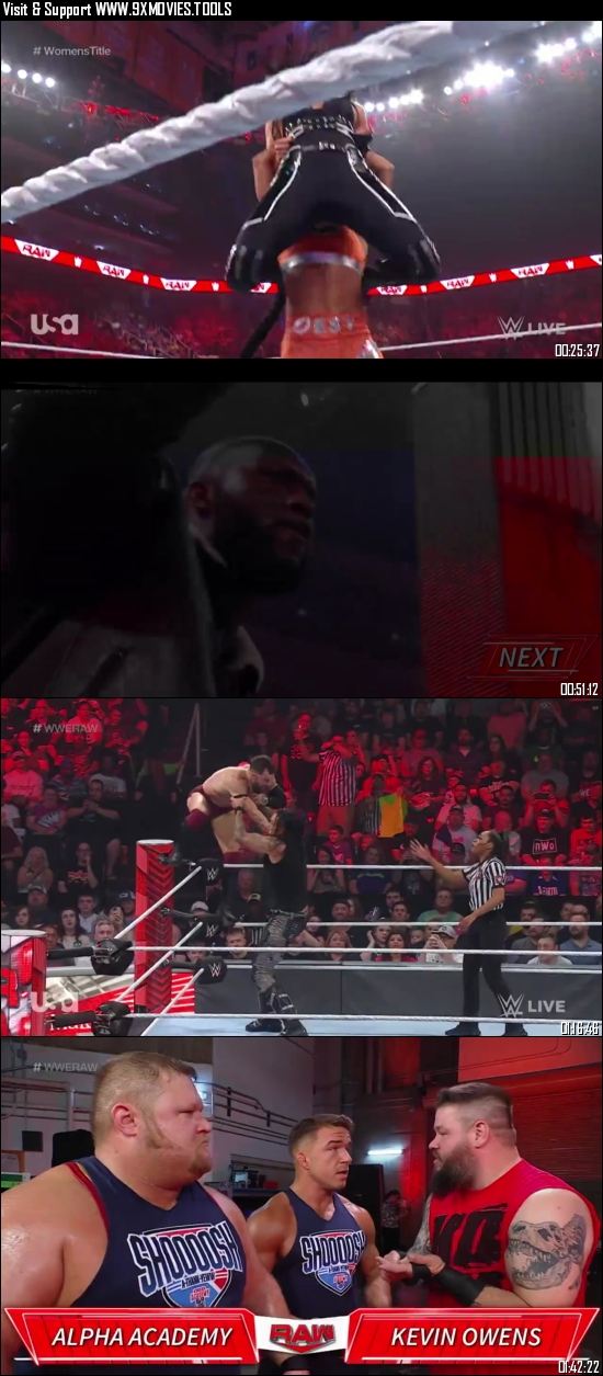 WWE Monday Night Raw 25 April 2022 HDTV 720p 480p [1GB 500MB]