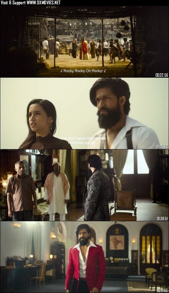 KGF Chapter 2 (2022) Hindi (Cam Audio) 720p 480p HDRip [1.2GB 450MB]