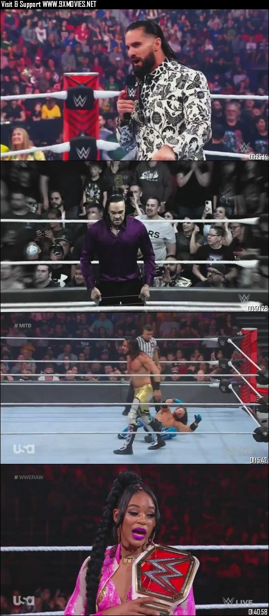 WWE Monday Night Raw 13 June 2022 HDTV 720p 480p [1GB 500MB]