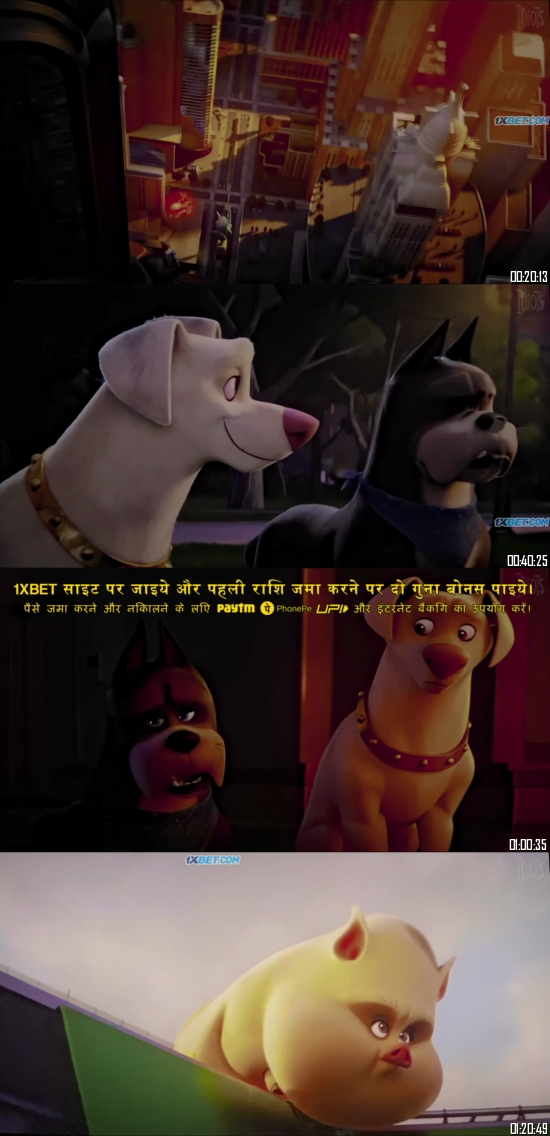 DC League of Super-Pets 2022 Hindi Dubbed 720p 480p HDCAM [850MB 280MB]