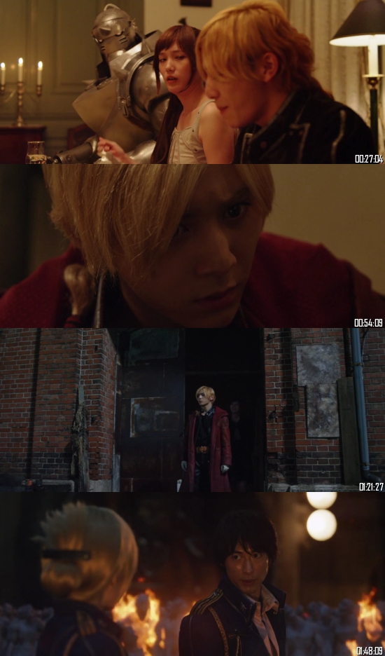 Fullmetal Alchemist 2017 Dual Audio Hindi 720p 480p BluRay [1.1GB 400MB]