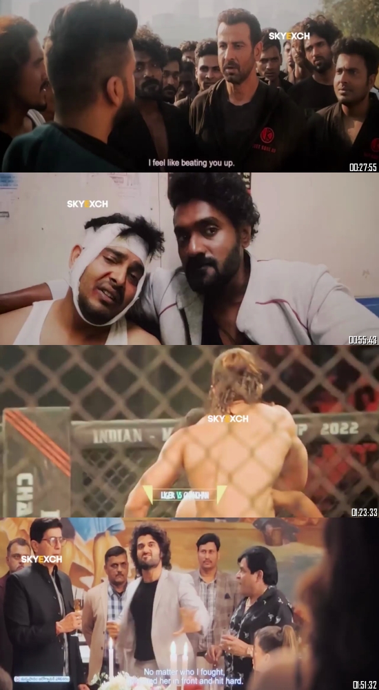 Liger 2022 Hindi Dubbed 720p 480p pDVDRip [1GB 450MB]