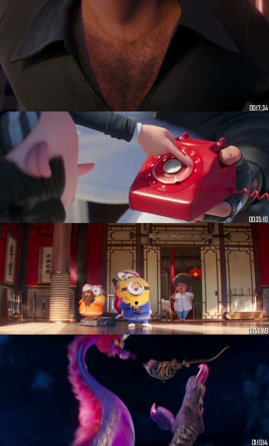 Minions The Rise of Gru 2022 Dual Audio Hindi 720p 480p WEB-DL [900MB 300MB]
