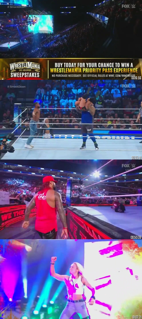 WWE Friday Night Smackdown 12 August 2022 HDTV 720p 480p [650MB 300MB]