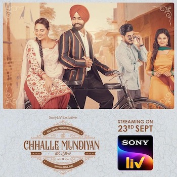 Chhalle Mundiyan 2022 Punjabi 720p 480p WEB-DL [950MB 300MB]