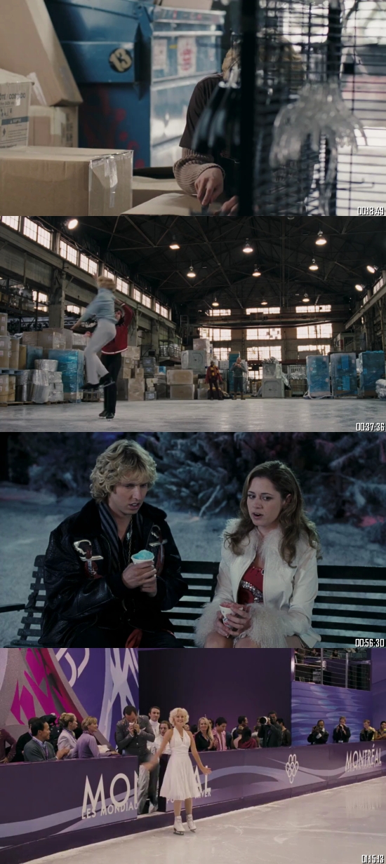 Blades Of Glory 2007 Dual Audio Hindi 720p 480p BluRay [800MB 300MB]
