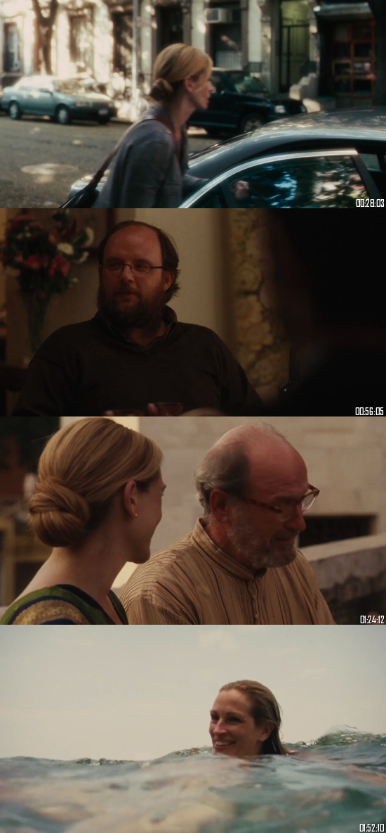 Eat Pray Love 2010 Dual Audio Hindi 720p 480p BluRay [1.2GB 450MB]