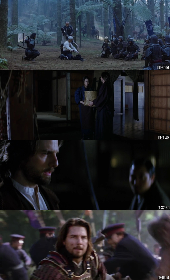 The Last Samurai 2003 Dual Audio Hindi 720p 480p BluRay [1.3GB 500MB]