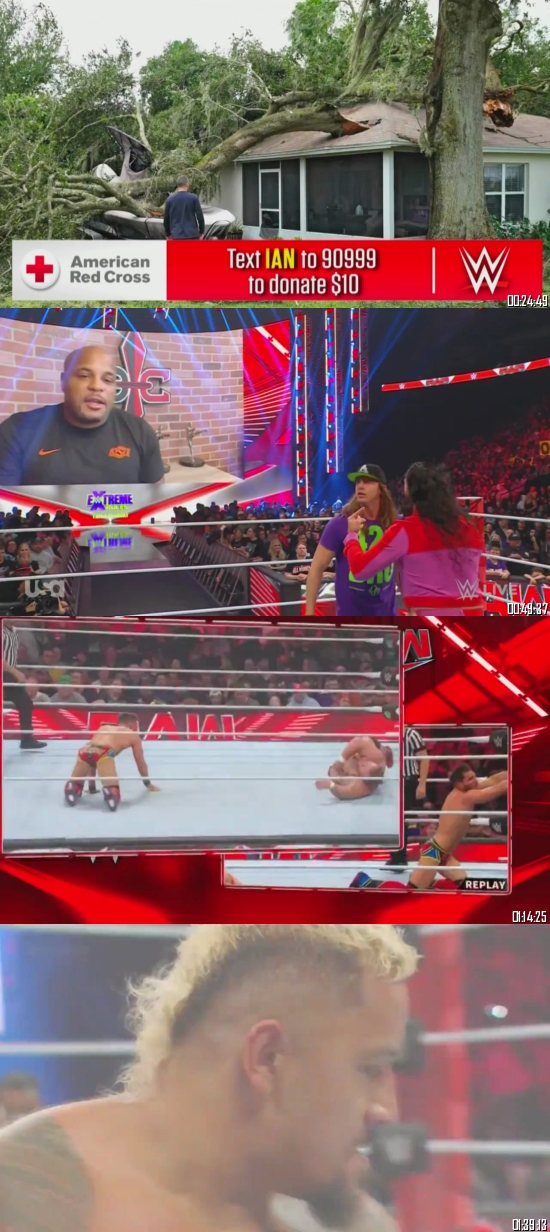 WWE Monday Night Raw 03 Oct 2022 HDTV 720p 480p [1GB 500MB]